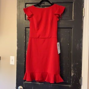 Brand New, red cocktail backless dress!
